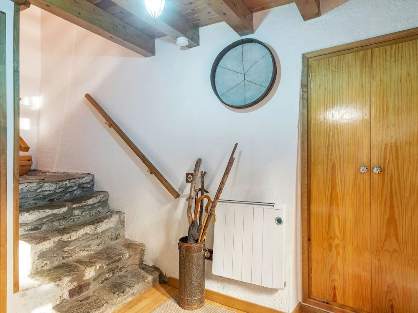 Captivating Mansion in Planolas With Balcony