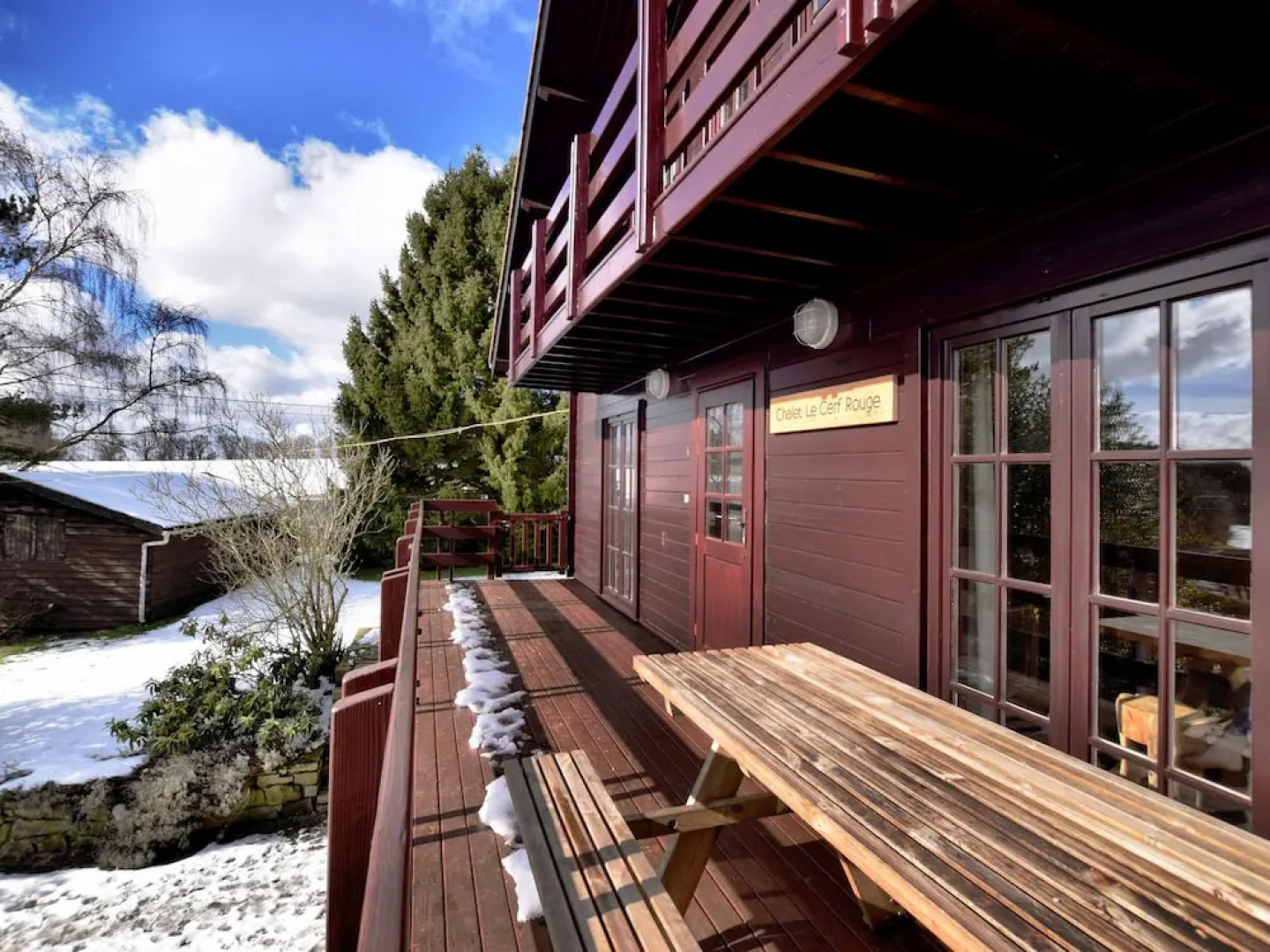 Attractive Chalet In Saint Hubert With Terrace And Garden