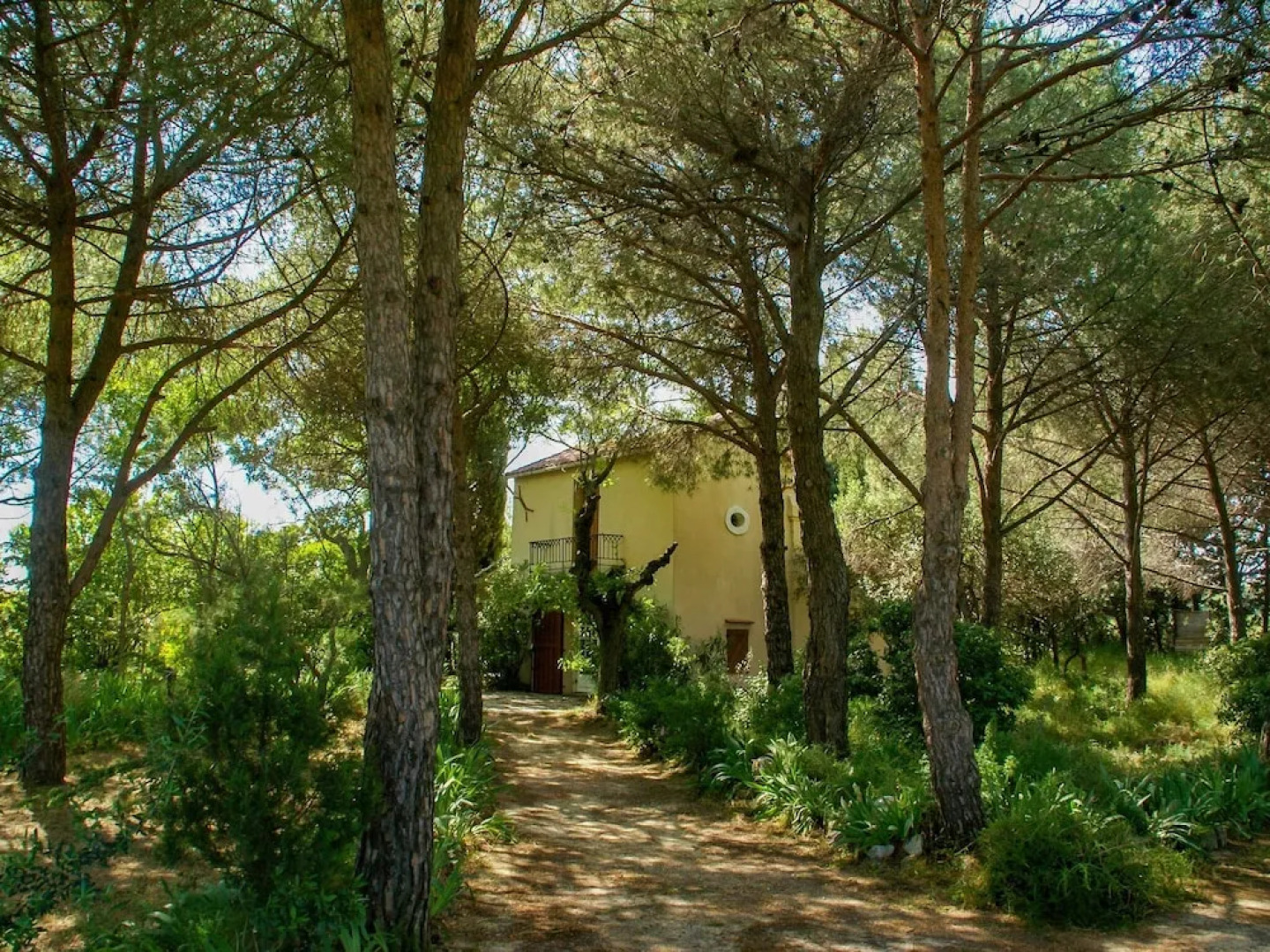 Charming Hunting Lodge near Loupian with garden