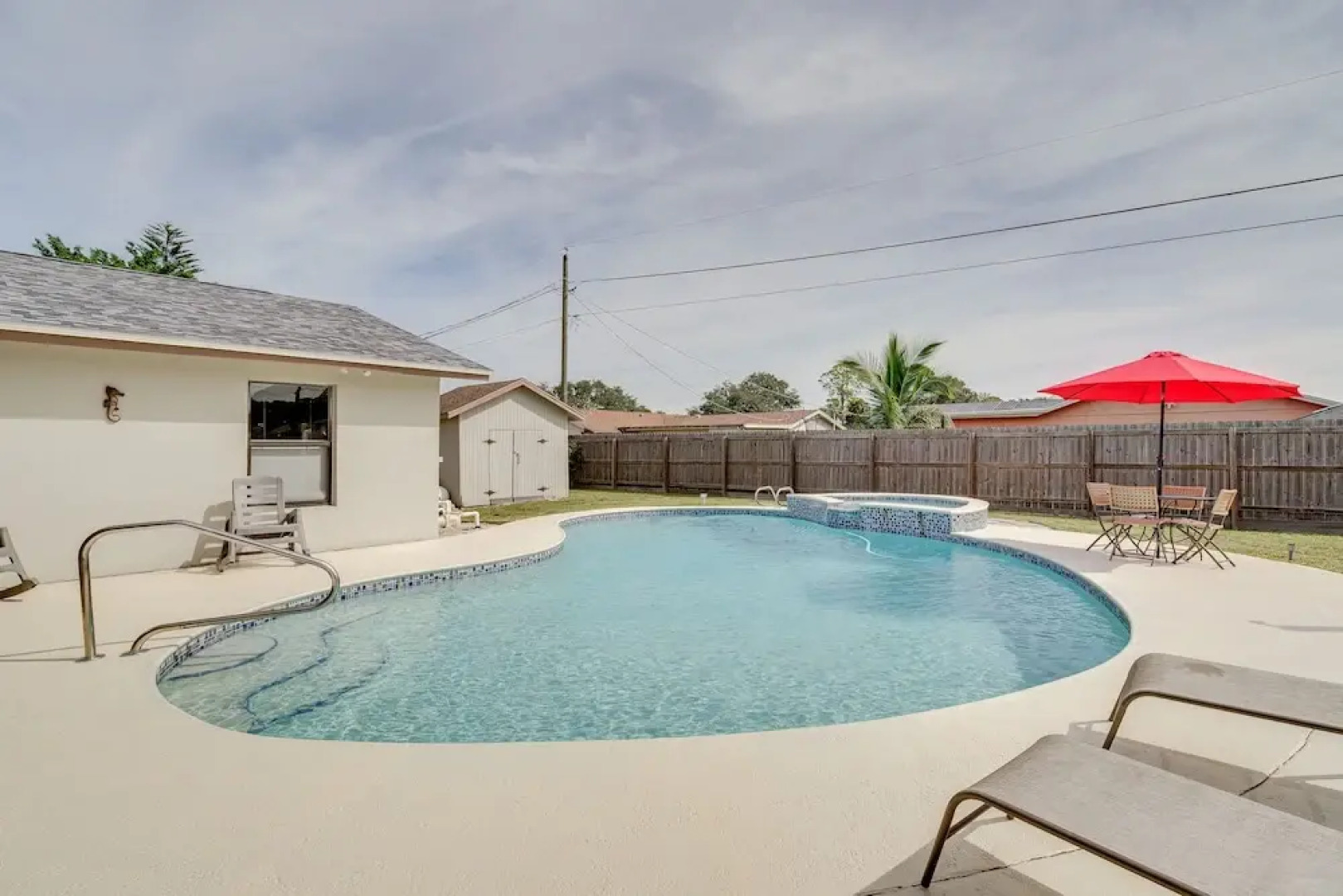 'space Coast' Getaway w/ Outdoor Pool & Spa!