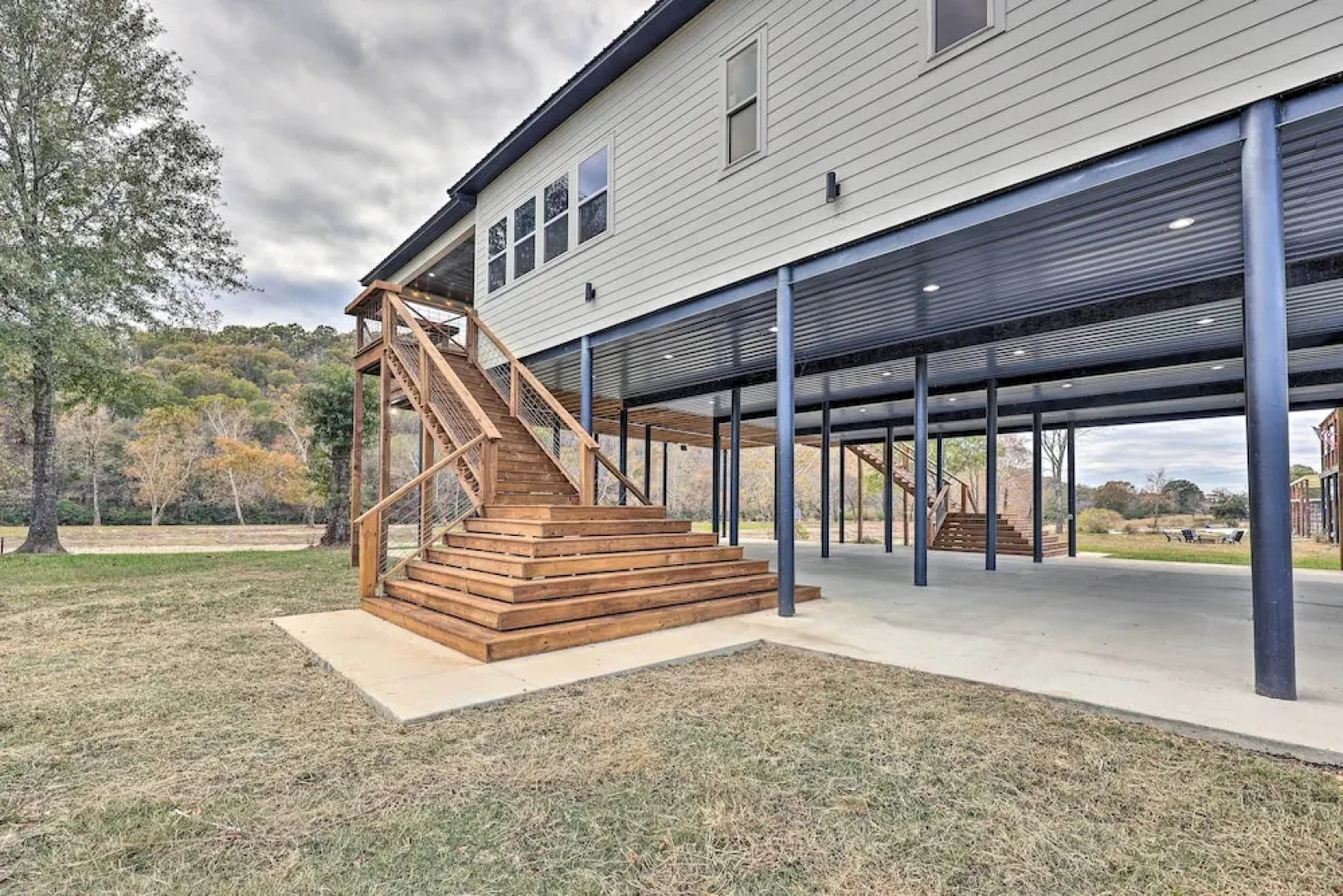 Lavish Riverfront Escape w/ Gas Grill!