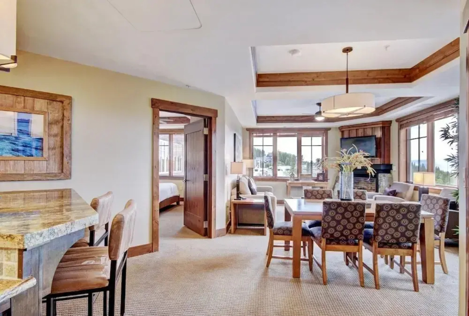 At Base Of Peak 8, Steps From Winter Activities 3 Bedroom Condo by RedAwning