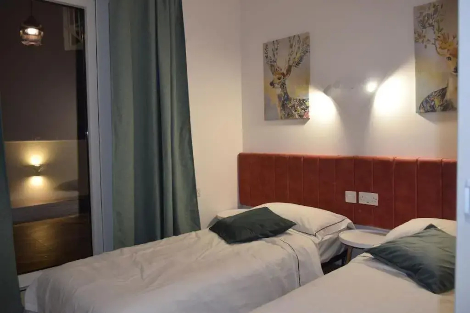 Two bedroom loft apartment with terrace views