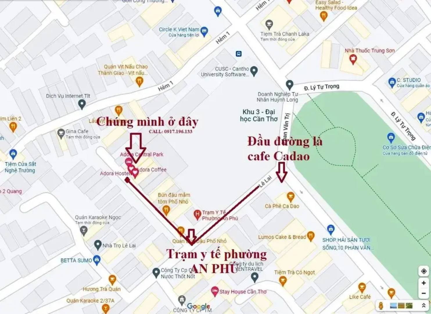 Adora Central Park Hostel