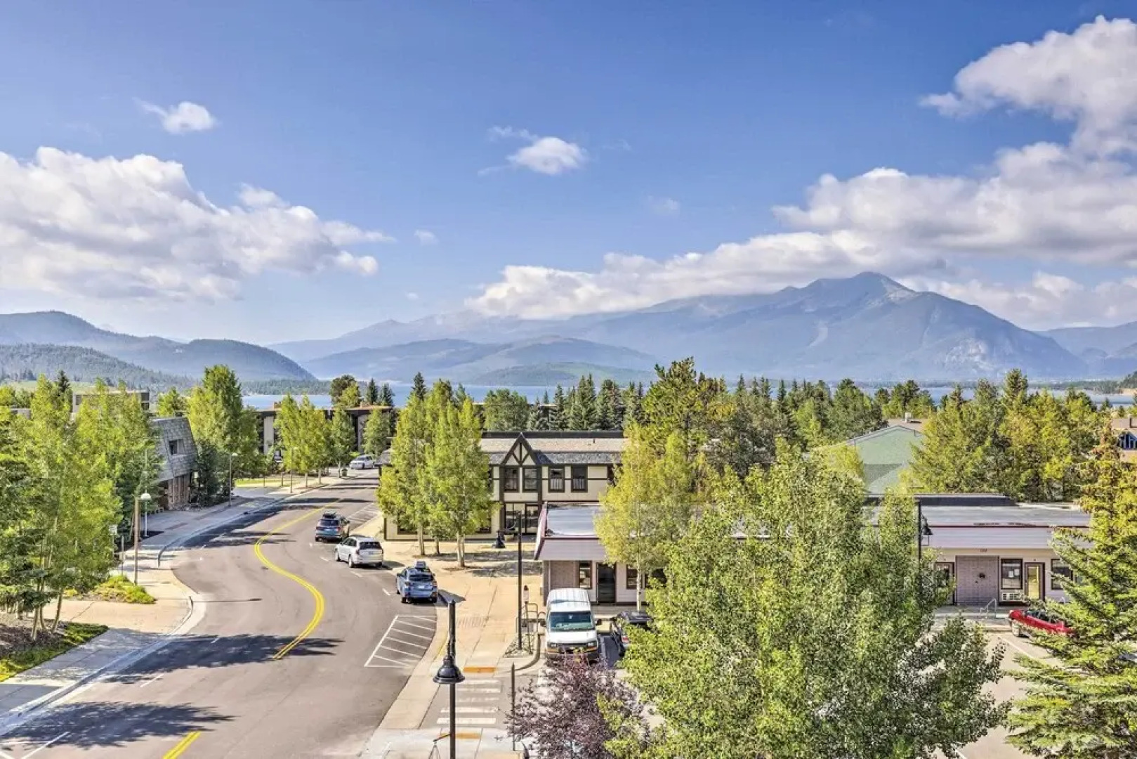 7 Mi to Ski: Main Street Dillon Condo