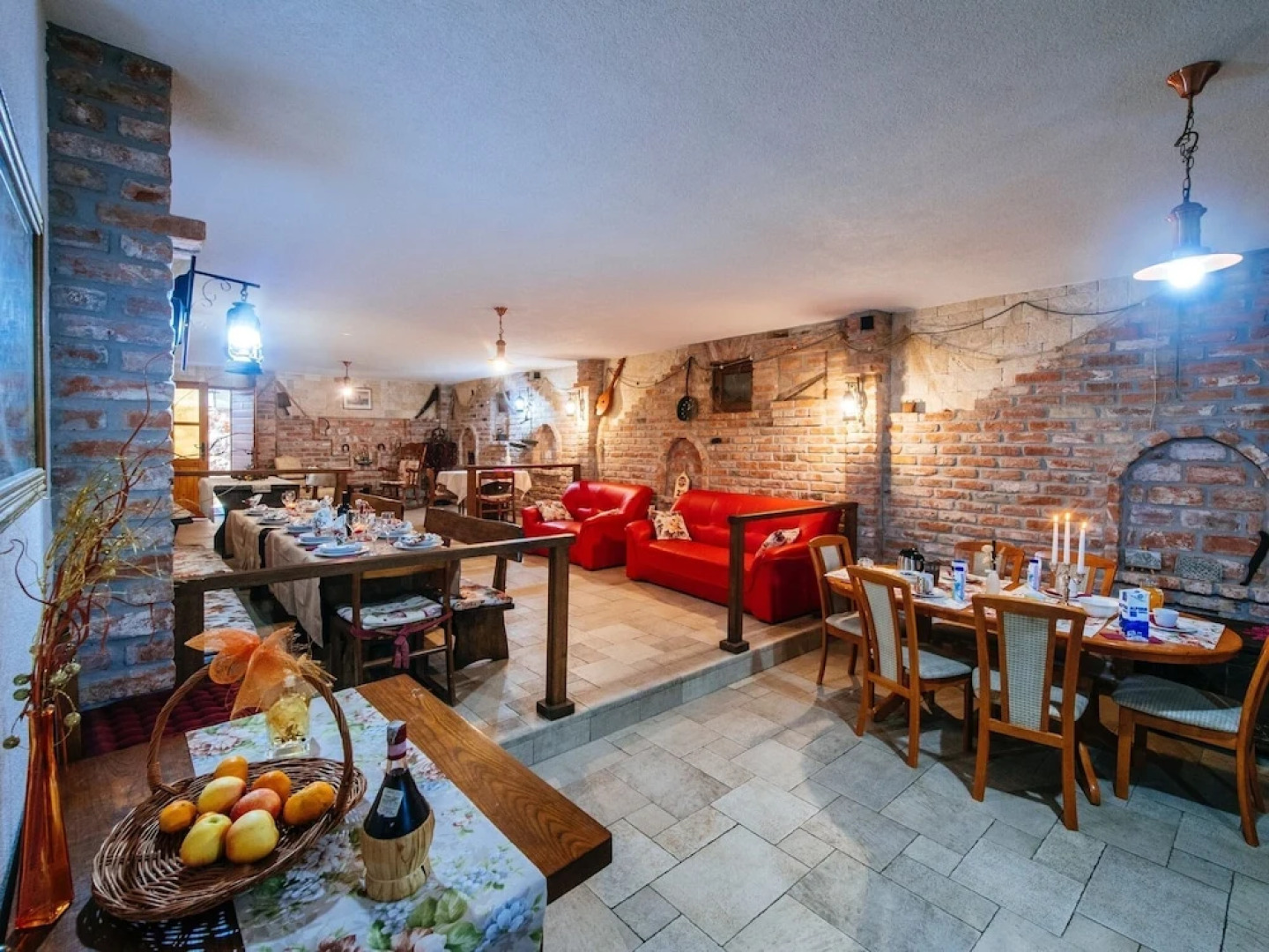 Traditional Stone House With Interiour Pool, Sauna, Garden, Terrace With BBQ