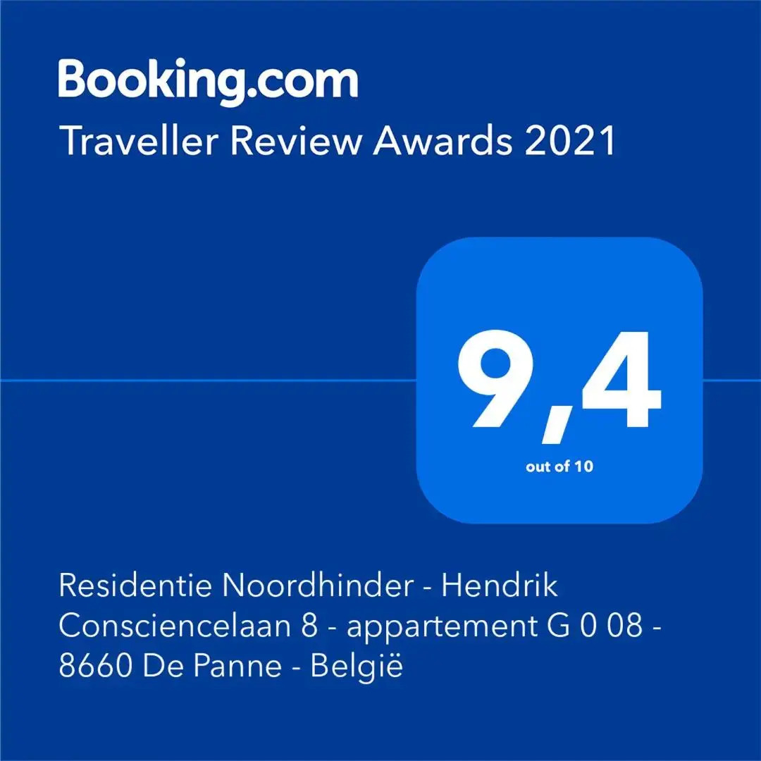 Residentie Noordhinder - Hendrik Consciencelaan 8 - appartement G 0 08 - 8660 De Panne - België