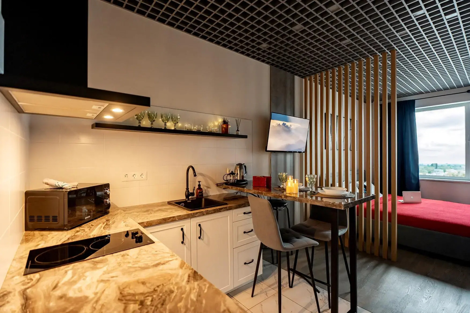 Апартаменты Sky Skolkovo 390 на улице Овражная 47А