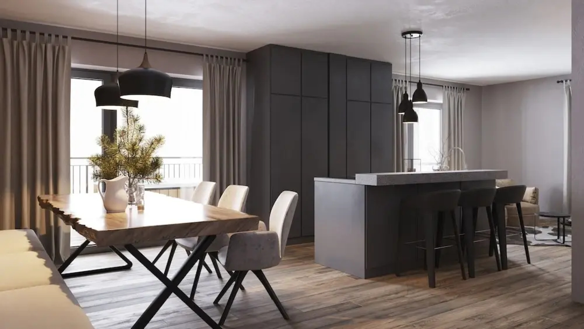 Vacation Apartment on the ski Slope With Sauna