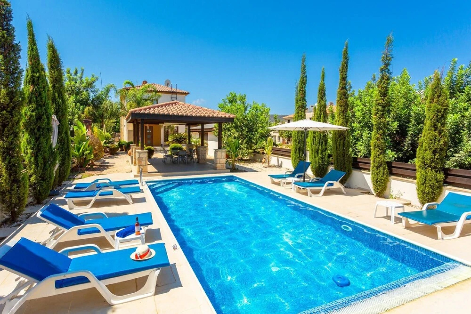 Villa Kalizoni Large Private Pool Walk to Beach A C Wifi - 3036