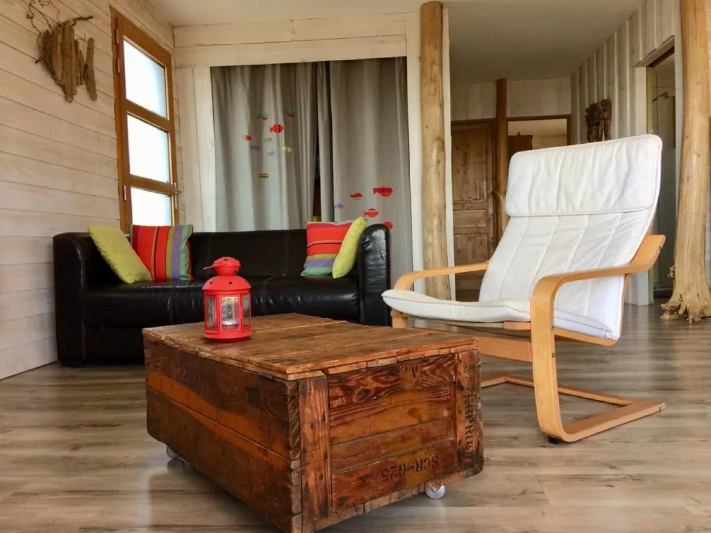 La Poussada, maisons écologiques avec vue mer