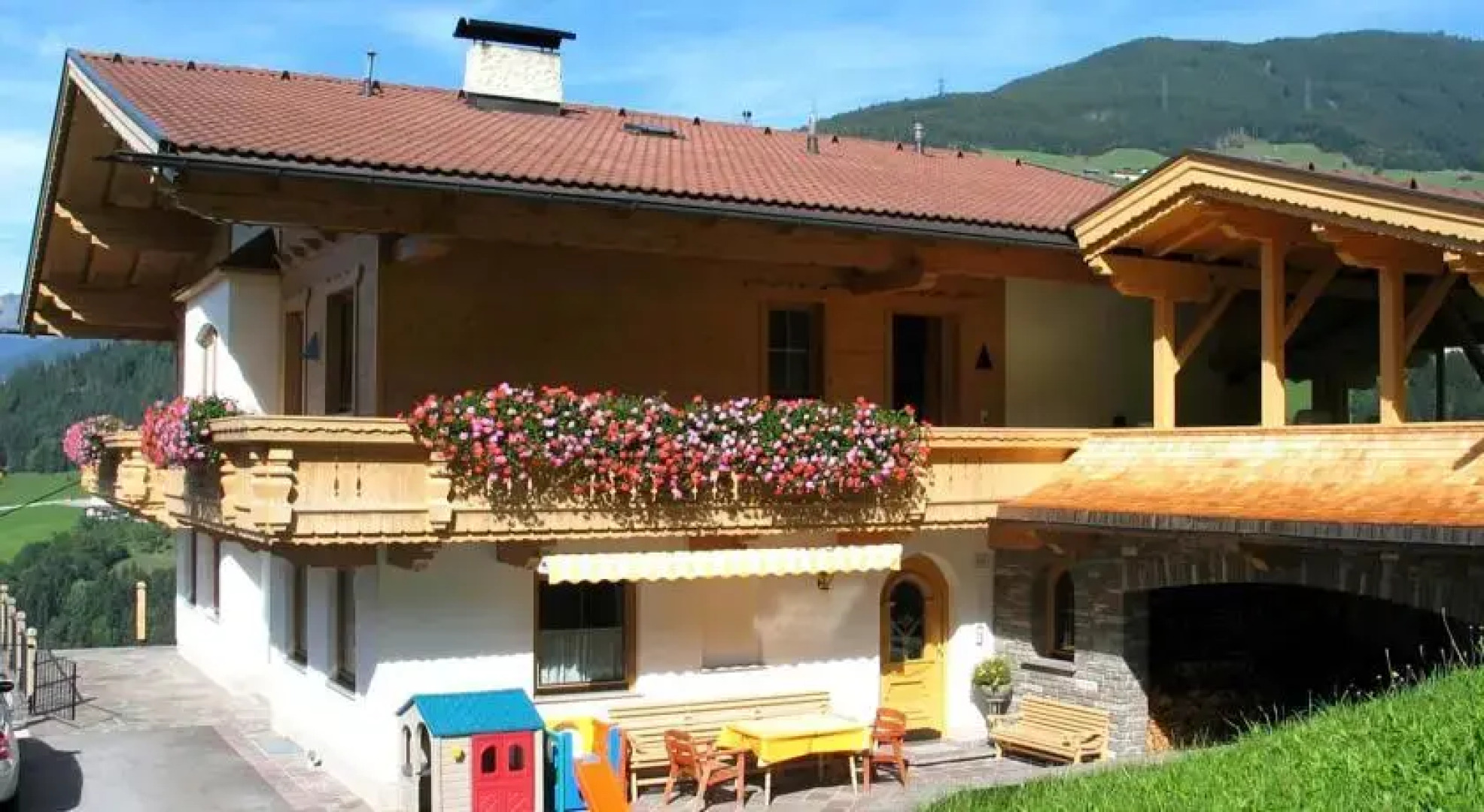 Ferienwohnung Ausblick Zillertal