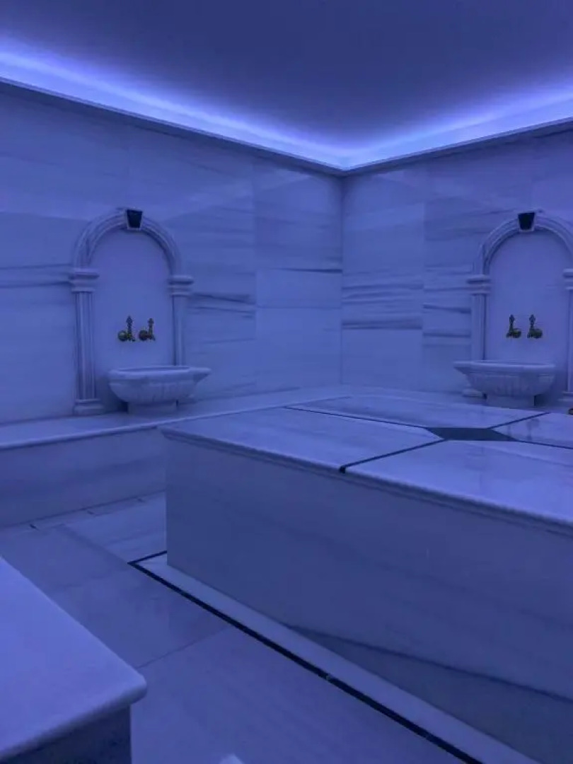 Stunning 2 plus 1 apartment for rent in ABELIA RESIDENCE at Bogaz with beautiful sea and mountains views