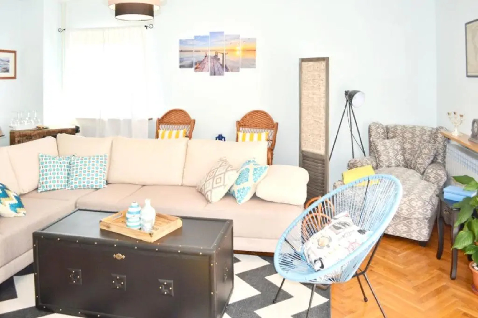 Apartment with 2 bedrooms in Klis with wonderful mountain view furnished balcony and WiFi 10 km from the beach