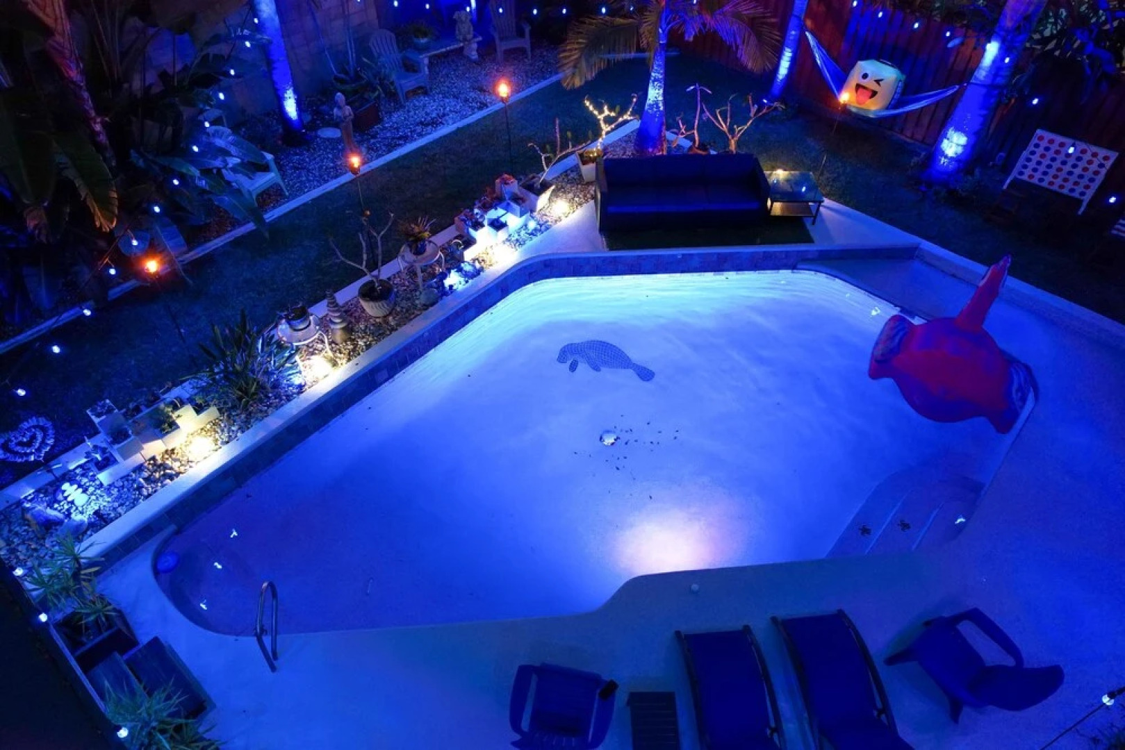 Gorgeous Urban Oasis W/hot Tub, Heated Pool And Private Movie Theater 3 Bedroom Home by RedAwning