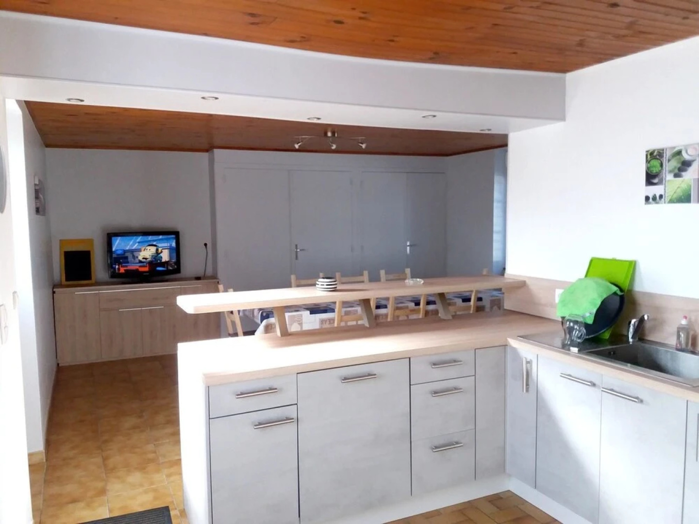 House With 3 Bedrooms in Surtainville, With Furnished Garden and Wifi