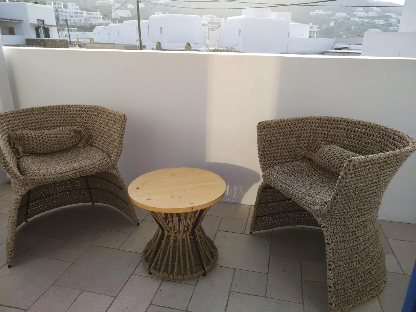 Blue and White Suites