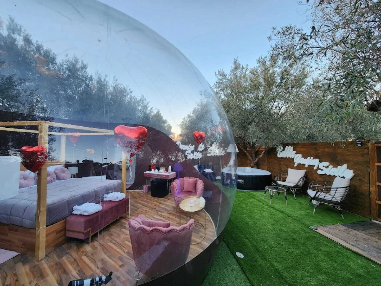 Bubble Glamping Sicily