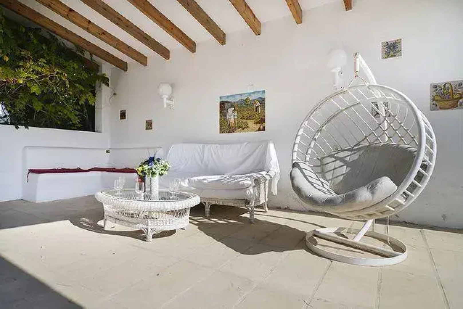 Apartment with beach, garden in Benissa