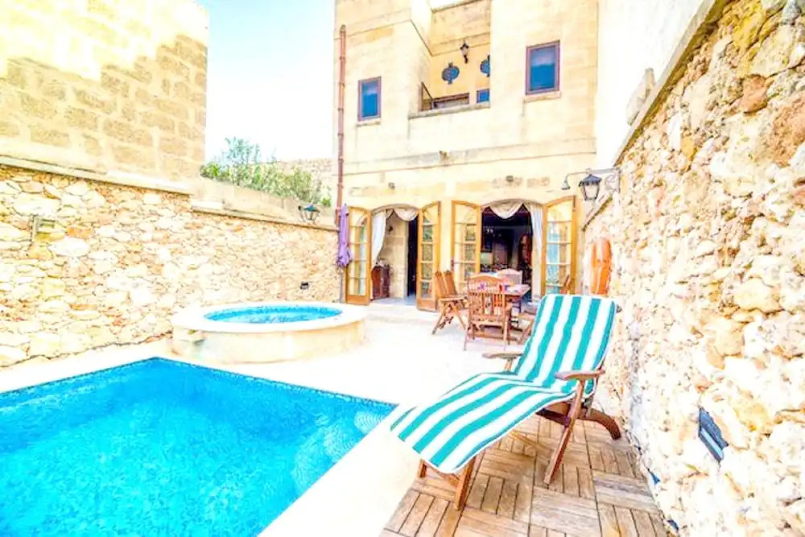 Villa With 5 Bedrooms in In-nadur, With Private Pool and Wifi