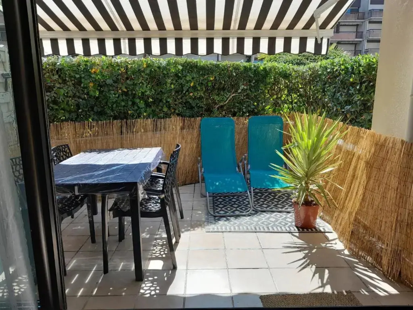 Joli 2 pièces sur le port avec piscine, terrasse, parking