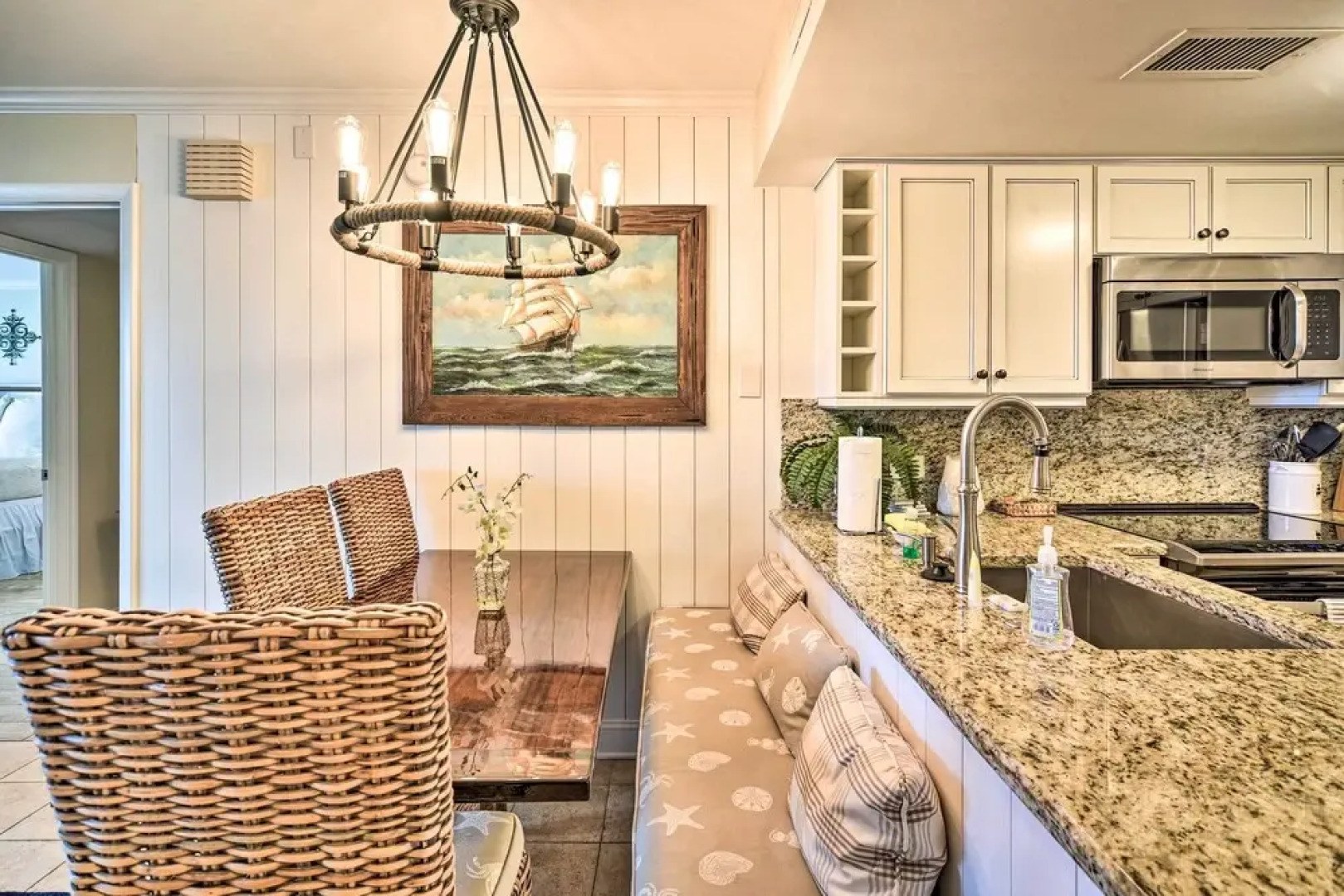 Luxe Villa w/ Spacious Patio, Steps to Beach!