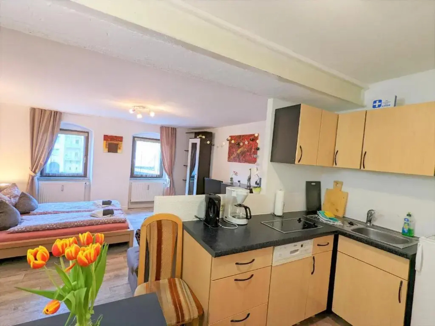 Familienwohnung für 3 mit Sauna, Pool & Terrasse - Famzi