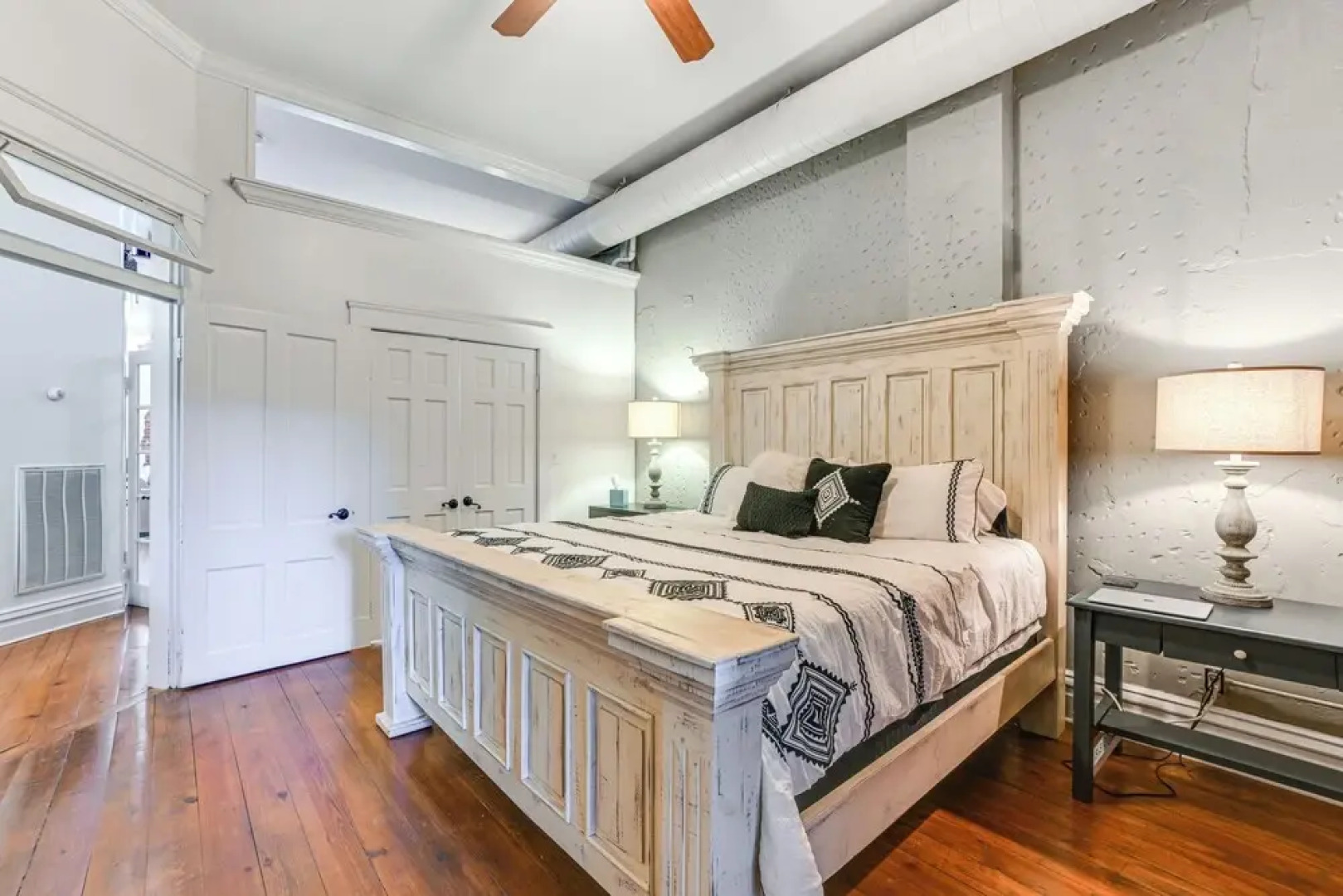 Steps to Historic Riverfront: Chic Dtwn Condo!