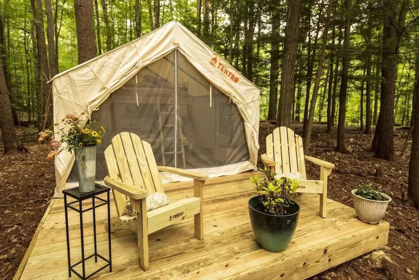 Tentrr - Purling Waters at Tumblin' Falls - Campsite
