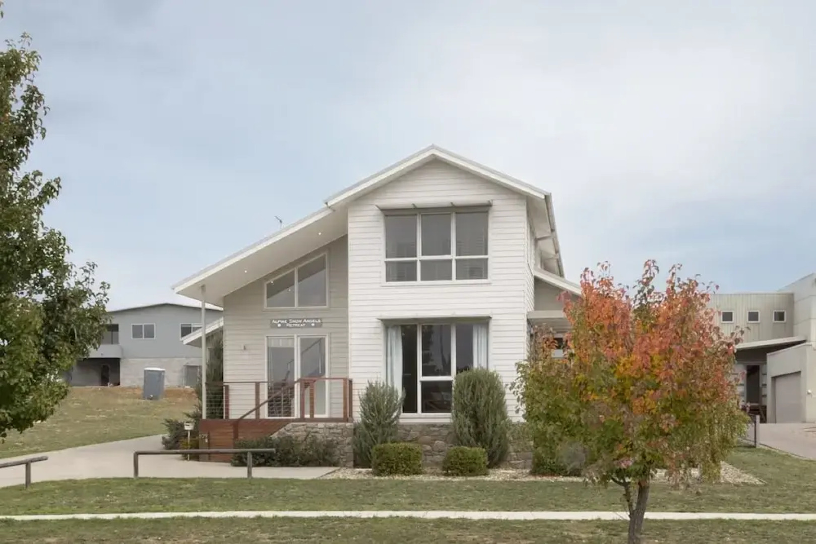 Alpine Snow Angels Retreat Luxurious Snowy Mountains Living