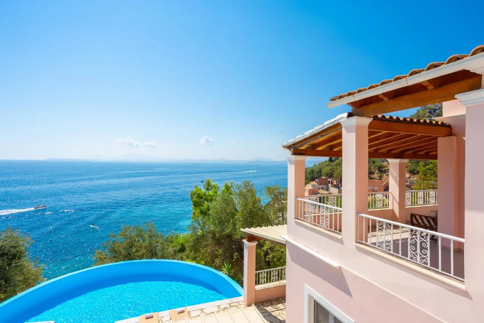 Beach villa Aetos kaminaki Nissaki