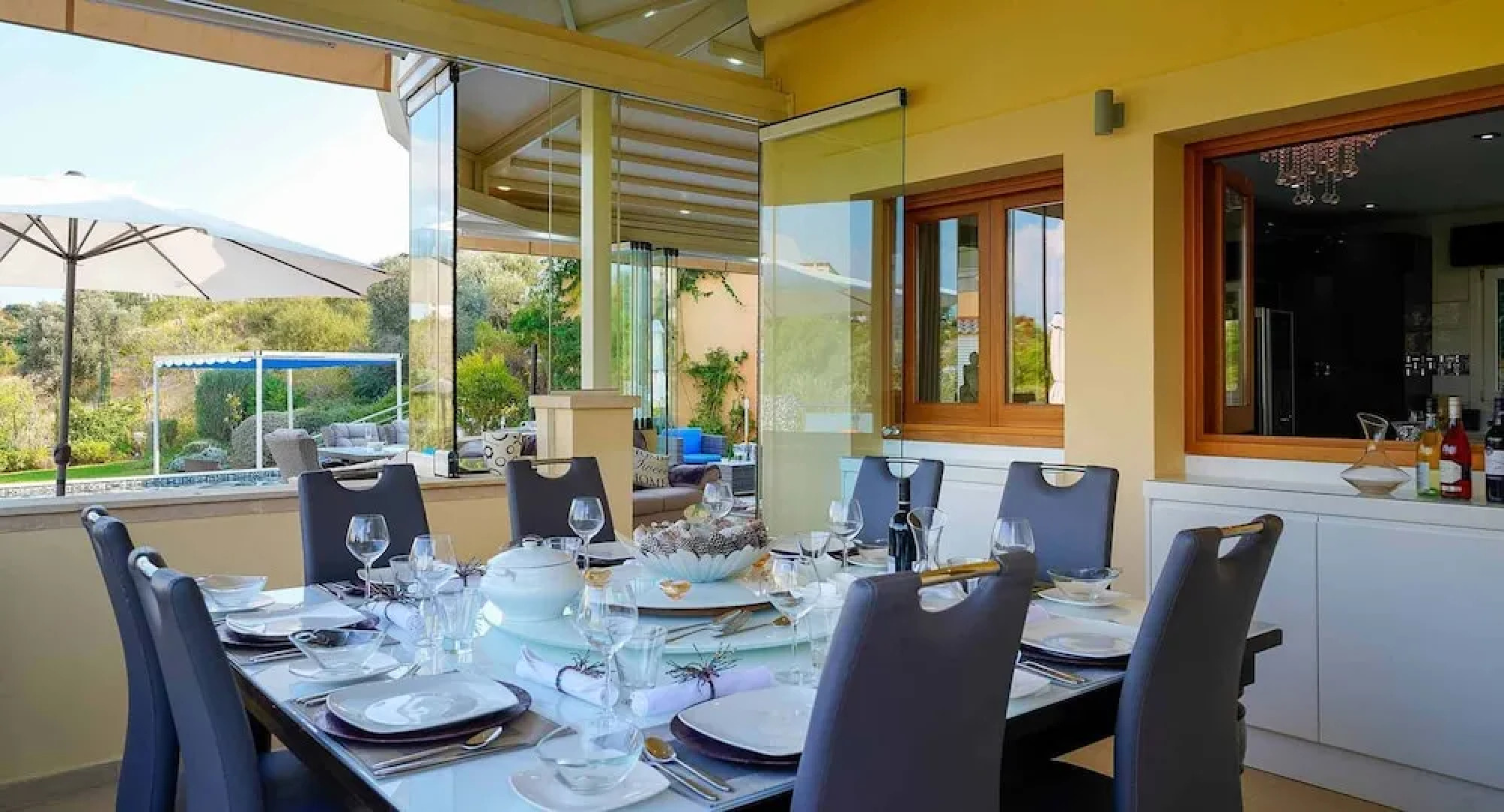 Stunning 3 bedroom villa 'JZ02' with private pool, beautiful interiors, communal pool and resort facilities, Zephyros Village, Aphrodite Hills