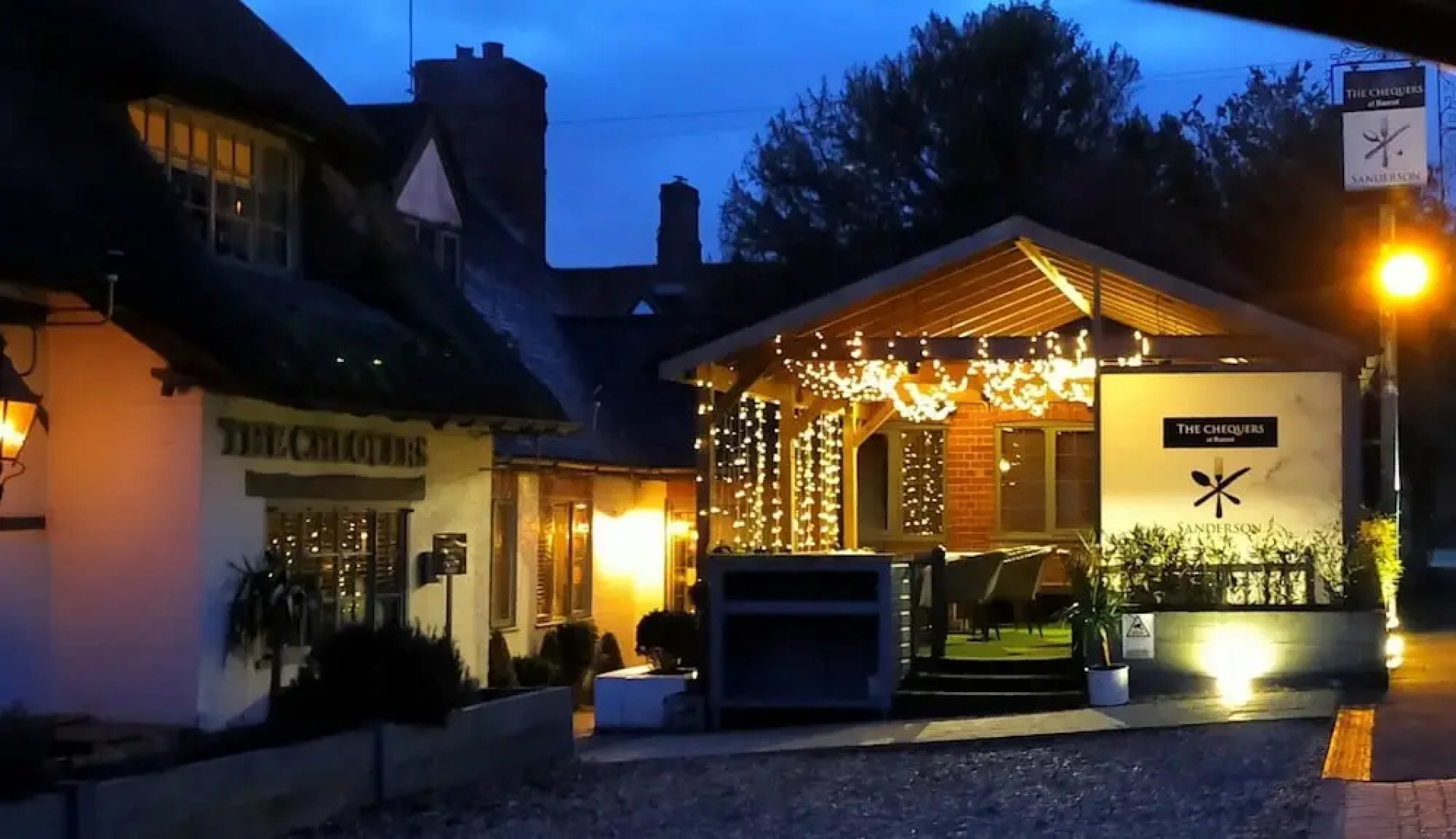 The chequers at Burcot