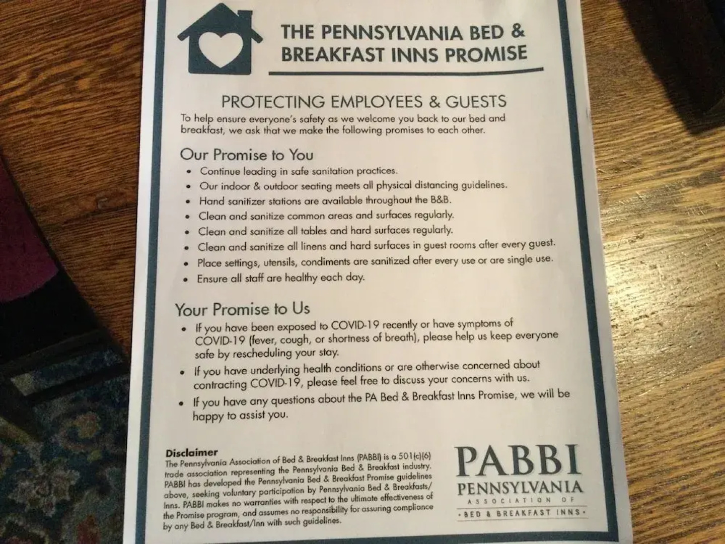 Riffles and Runs B & B