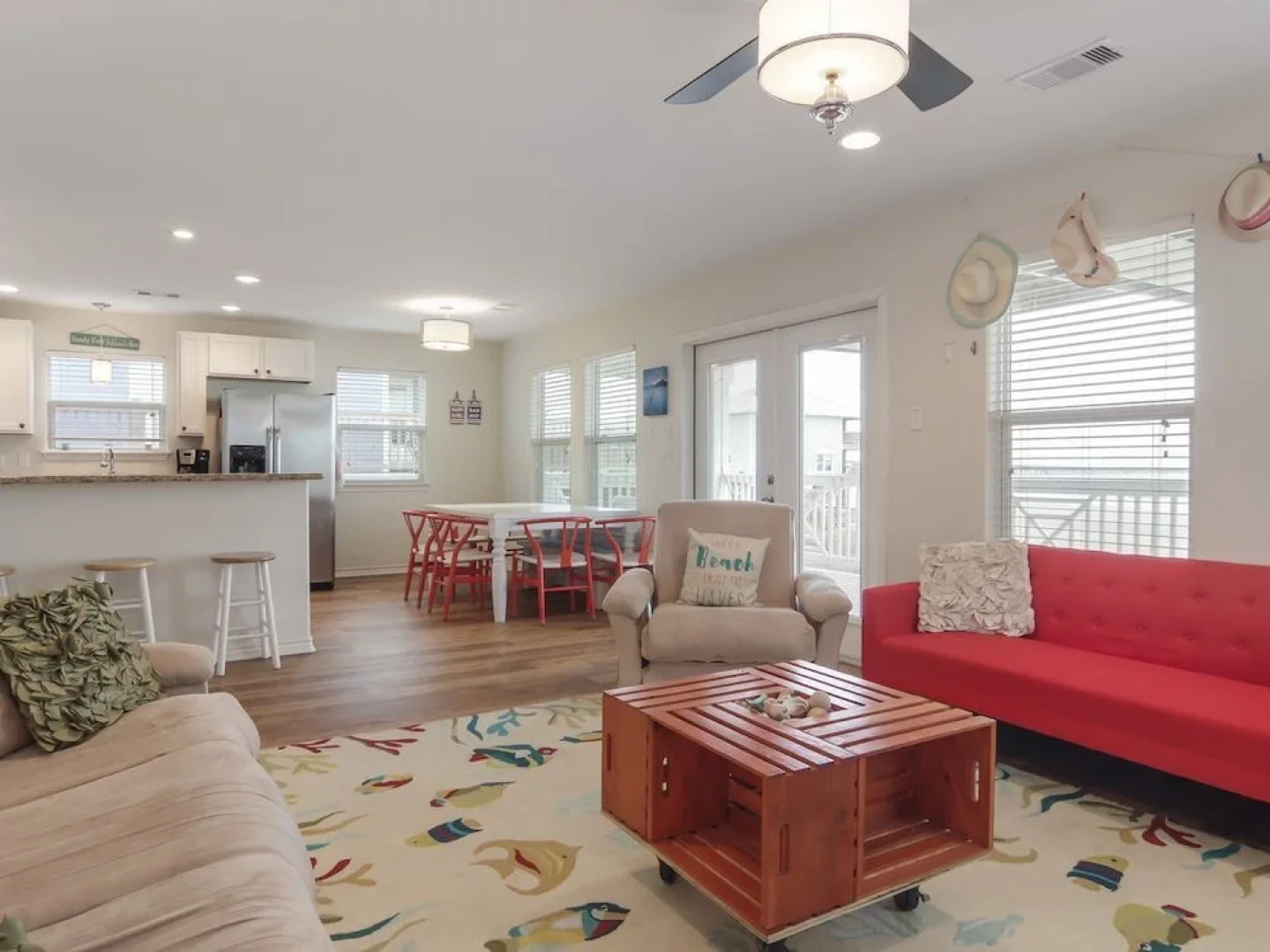 3D Beach 4 Bedrooms 3 Bathrooms Home