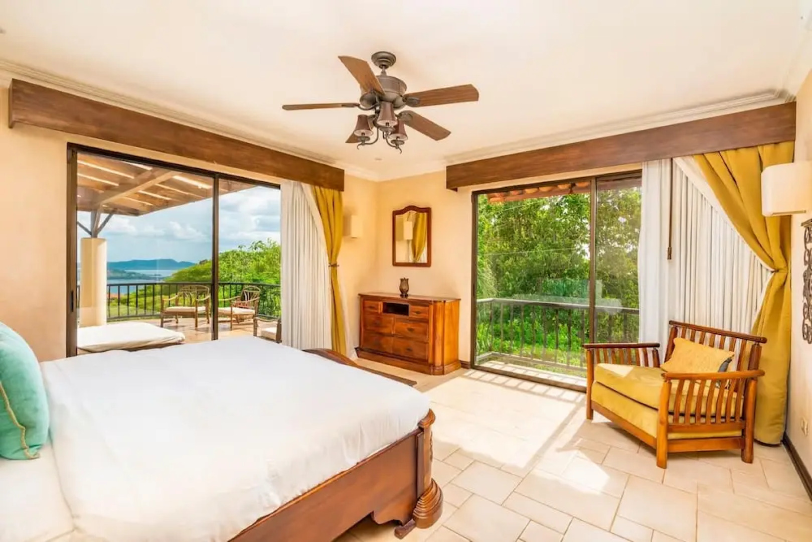 Hacienda-style Villa With Pool and Sweeping Ocean Views Above Potrero