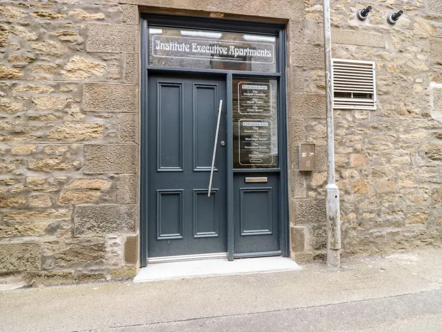 The Marriage Room at The Institute Executive Apartments
