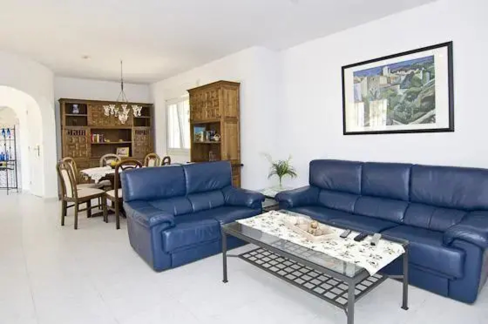 Apartment with fireplace in Moraira