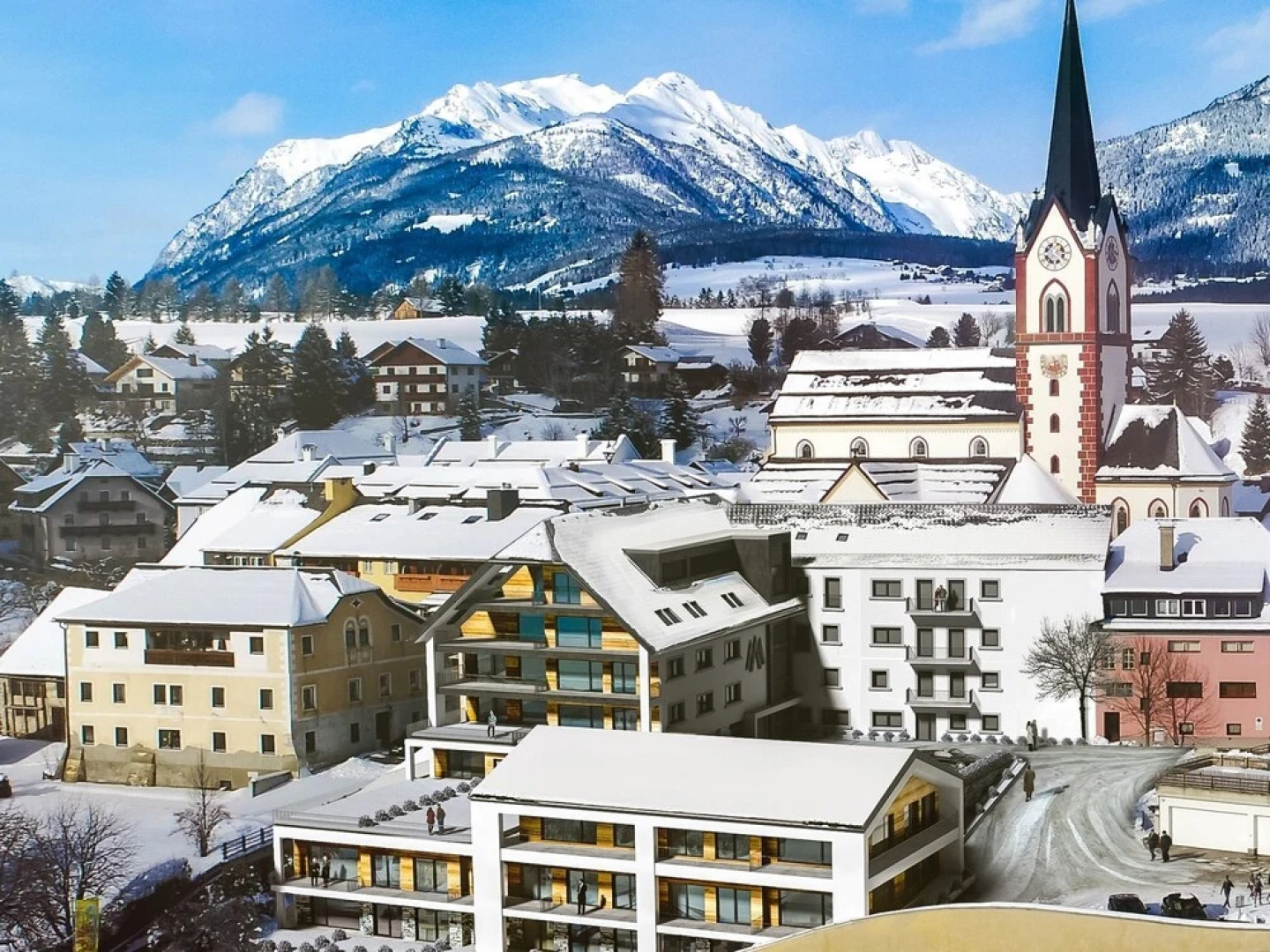 Luxury Apartment With Shared Sauna in Center Mariapfarr