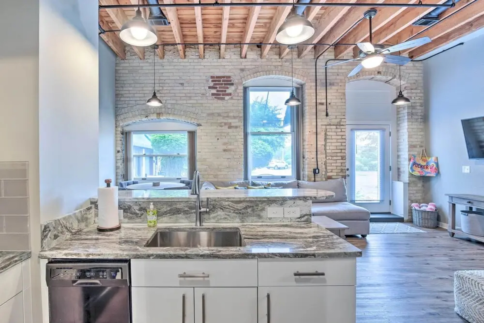 Modern Grand Haven Condo - Steps to Downtown!