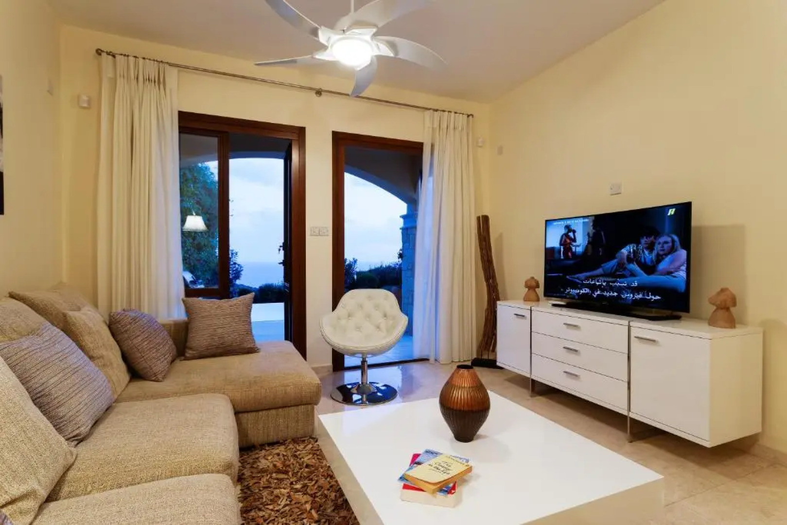 2 bedroom Villa Iremos with private pool and sea views, Aphrodite Hills Resort