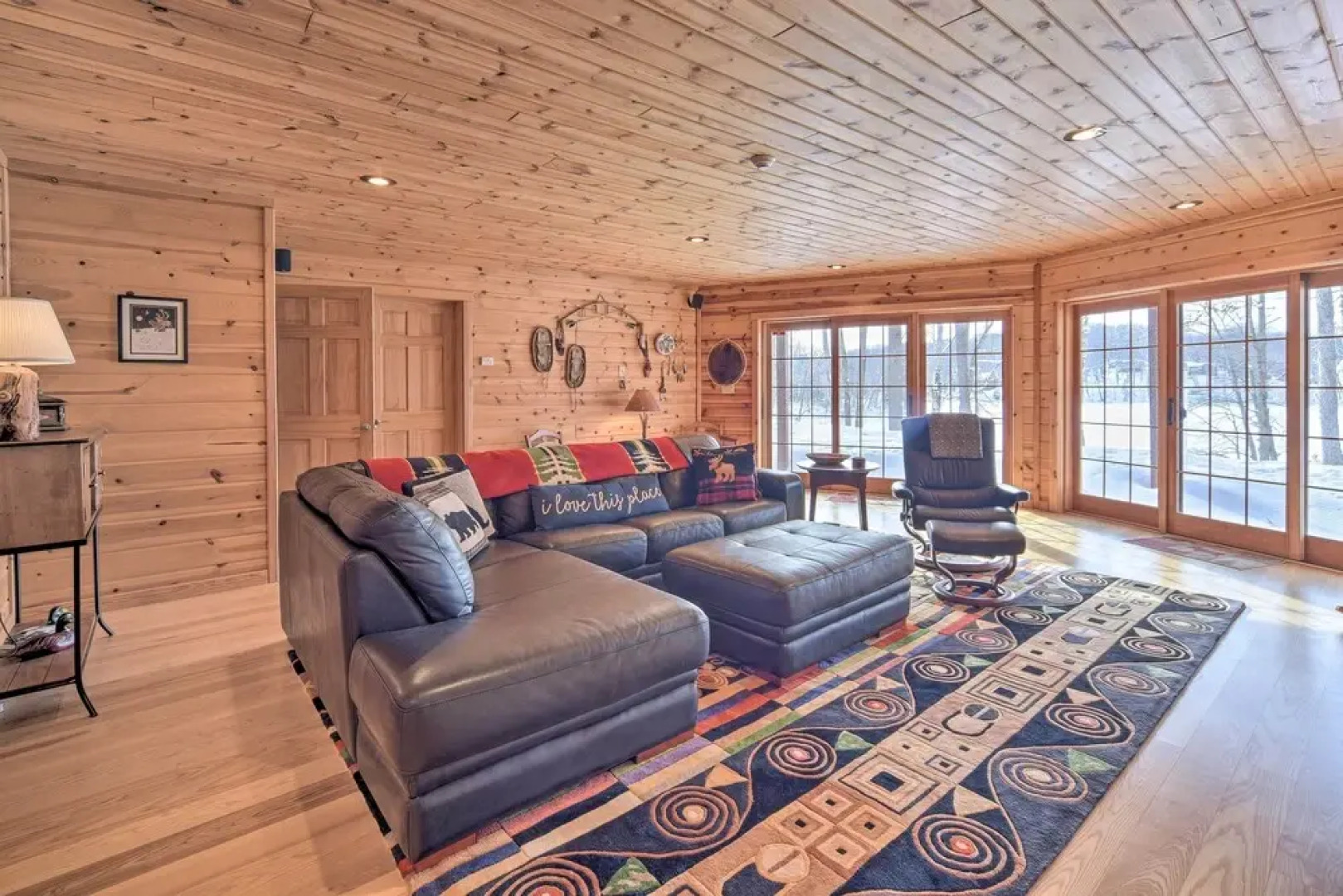 Spacious House w/ Boat Dock on Red Cedar Lake