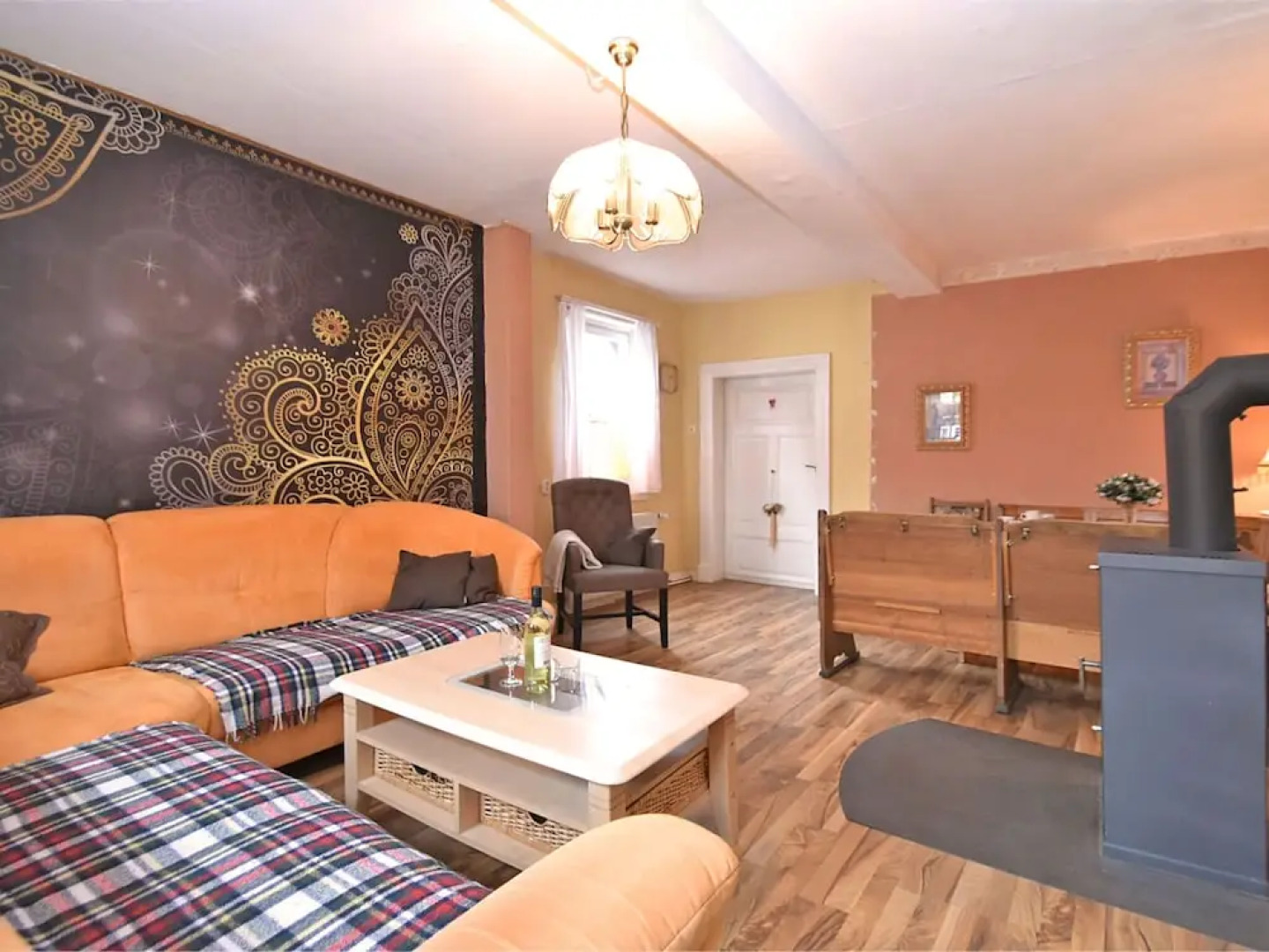 Contemporary Apartment in Bad Arolsen Hesse with private terrace and garden with barbecue