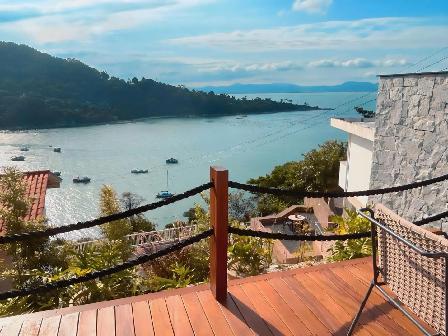 Studio vista do mar