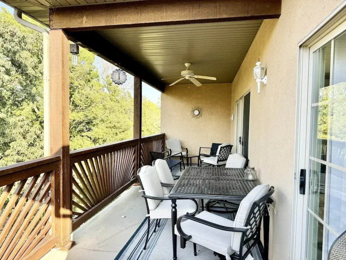 Upper level Condo A-7 with Large Private Balcony by RedAwning
