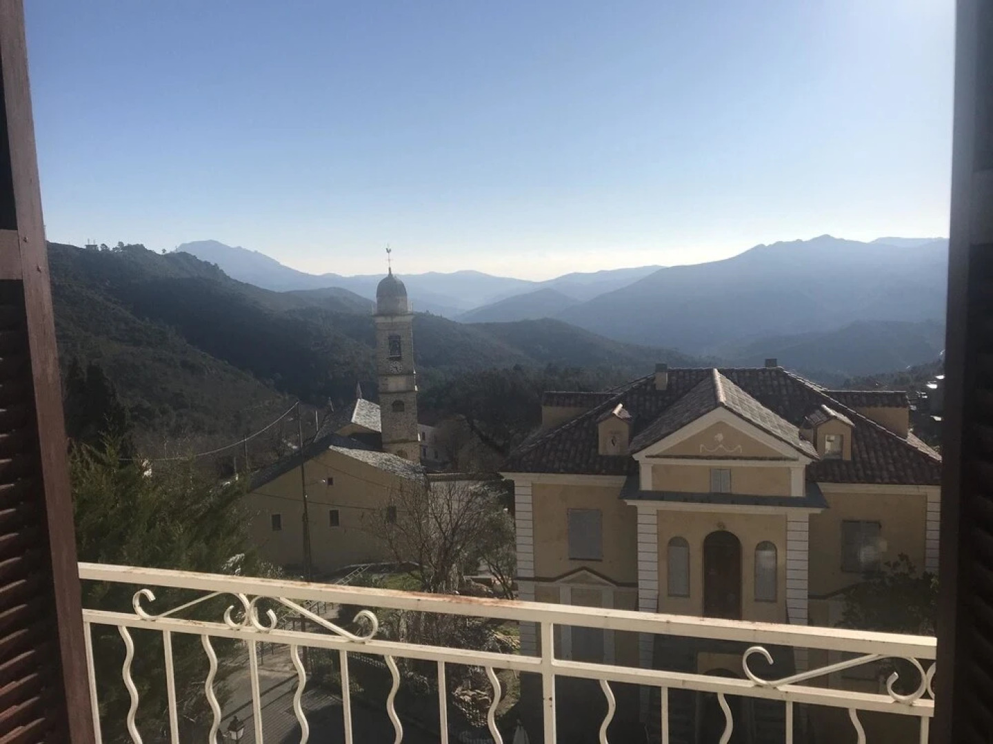 Apartment With one Bedroom in Venaco, With Wonderful Mountain View, Fu
