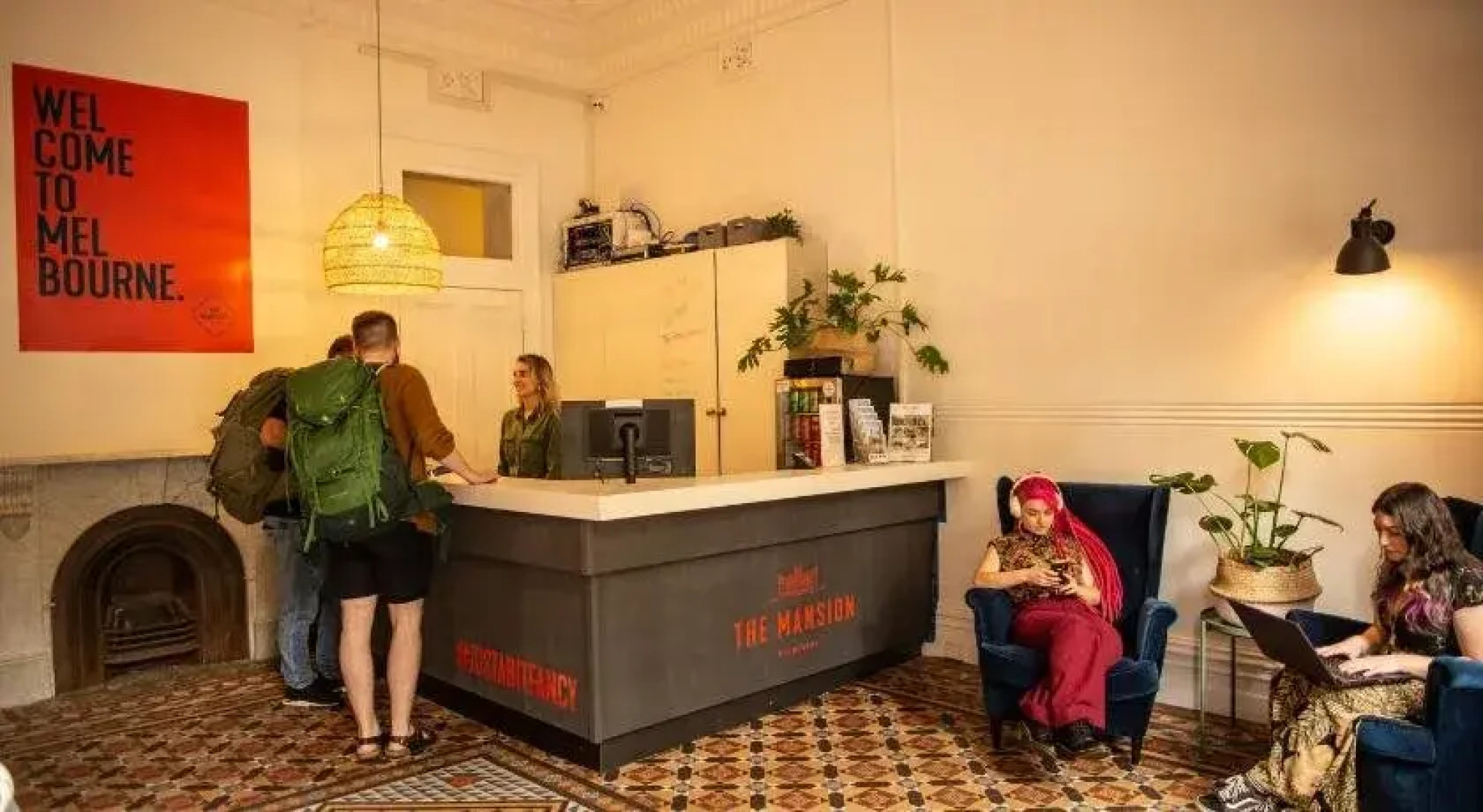 Home at the Mansion Hostel