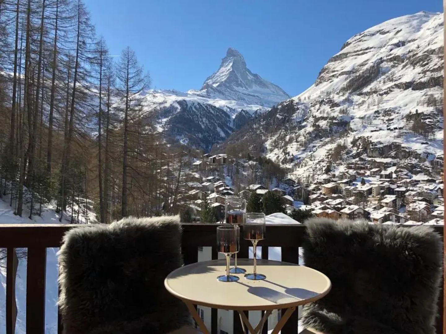 Apartment with beautiful views in Zermatt
