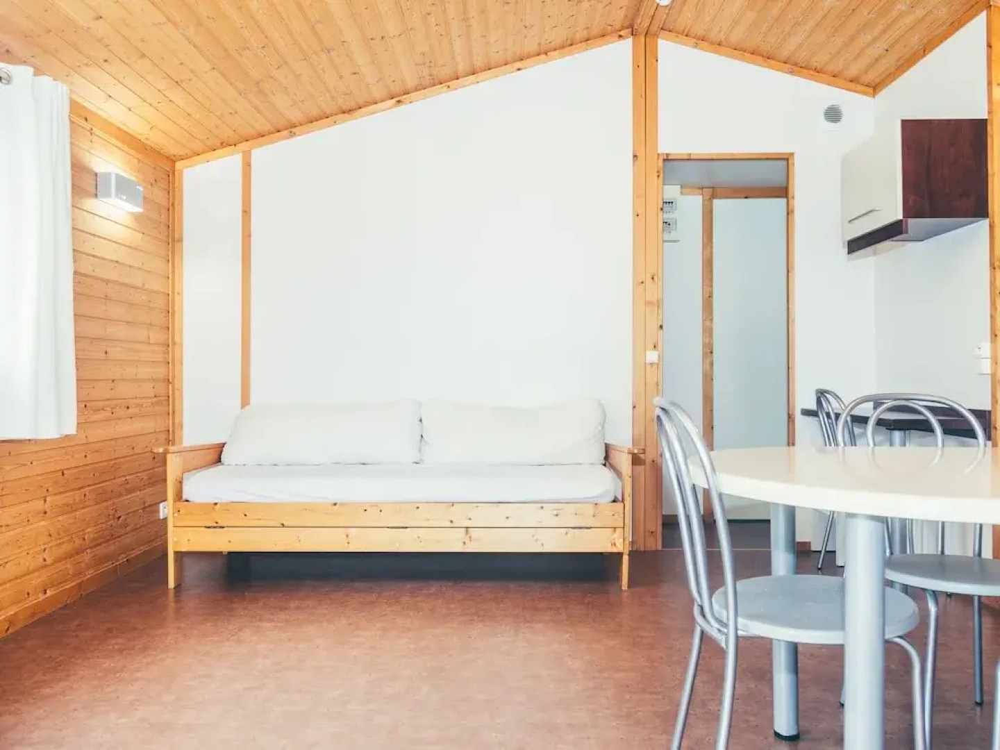 Wooden Chalet With Covered Terrace, on the Edge of a Lake