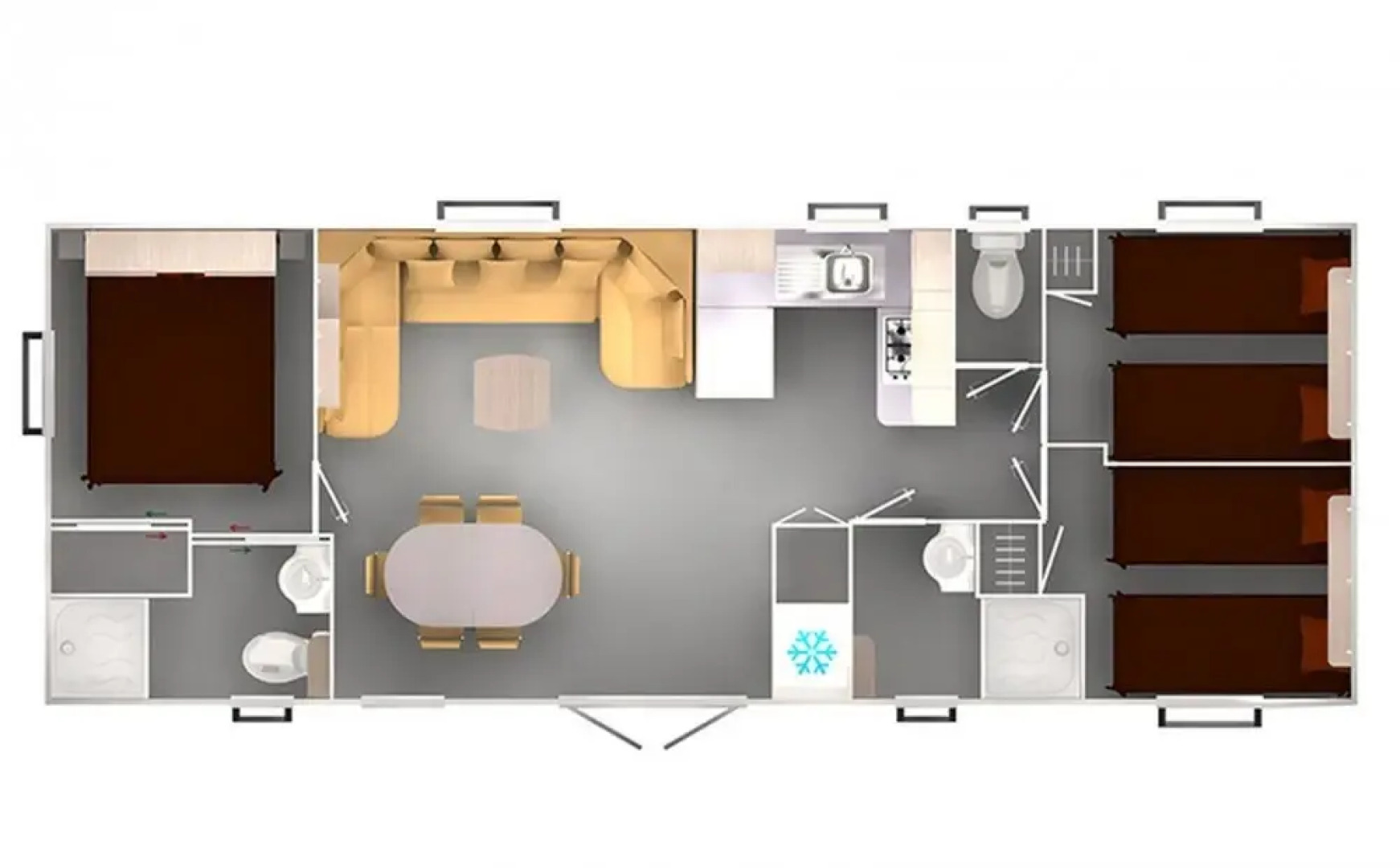 Property With 3 Bedrooms in Saint-julien-en-born, With Pool Access and